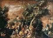 Paul Bril Ruins and Figures oil painting